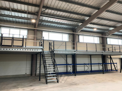 NBS Ādažu training center - construction of a warehouse 1